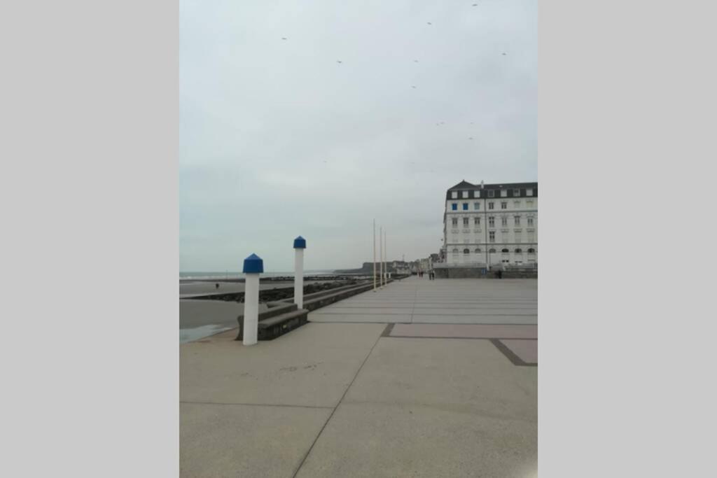 Studio Cosy Neuf Pres De La Mer,Balcon Et Parking Gratuit Wimereux Exterior photo